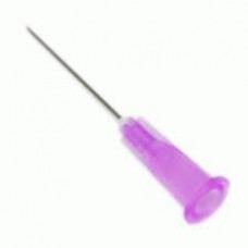 Sterile needle 24g*1 inch (25.4mm),violet box