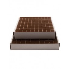 Cardboard trays (with dividers) for Narrow Drosophila vials(25x95mm)