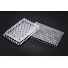96-well Plates T.C. PS round bottom with a lid sterile ind. Wrap