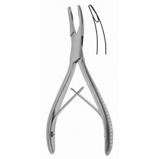 Bone cutter Rongeur  Kleinert-Kutz Synovectomy slightly curved 14cm
