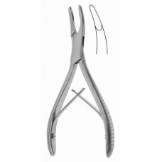 Bone cutter Rongeur Friedmann - Luer-slightly curved 14.5cm