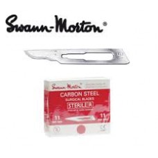 Surgical blades (scalpel) #11 sterile w/o handle Swann Morton