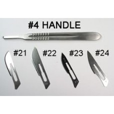 Scalpel handle #4 (fits blades #20-21-22-23)
