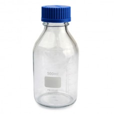 Lab bottle 1000ml Dia.101x225mm Mouth 30mm Borosilicate Autoclavable,Blue screw cap