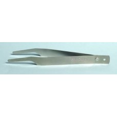 Insect soft lightScales forceps,Blunt Wide ends thick x width 0.3x2.3mm,10cm