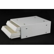 Steel cabinet 2-drawers for 200 blocks(histology cassettes),line divisions