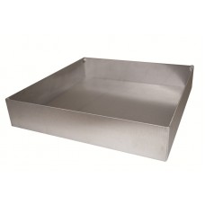Trays for 100 Drosophila Vial(WIDE)/6oz bottles Stainless Steel,Autoclavable,29.2x29.2x5.7cm
