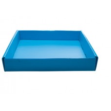 Trays only for 100 Drosophila Vial(WIDE)/6oz bottles Corrugated Plastic,non Autoclavable