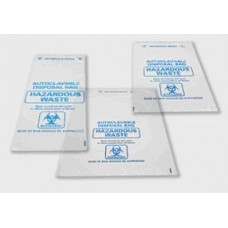 Autoclavable Biohazard Bags,Transparent,600x900mm,Thickness:50 micron