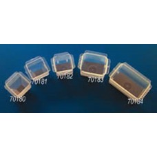 Truncated PEEL-A-WAY plastic disposable molds 8x8x22mm