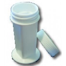 Coplin staining jar High Density Polyethylene (Round) for 5/10 slides,4½"H x 2½"(dia)