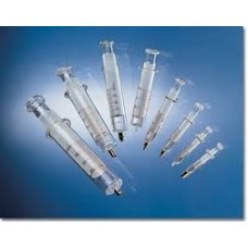 Syringe 2ml glass luer lock,glass tip,autoclavable,gas tight