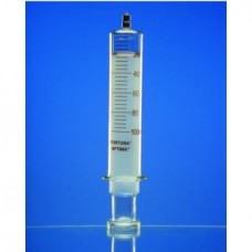 Syringe 20ml glass luer lock,glass tip,autoclavable,Fortuna