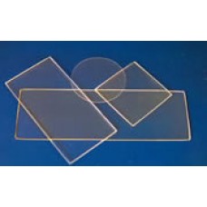 Quartz cover slips slide round x1 inch(25mm),1mm thick
