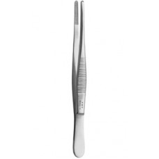 Standard Forceps straight serrated 15.5cm delicate 