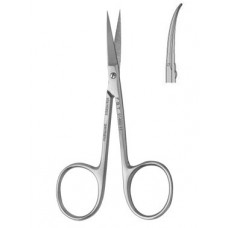 Student quality Iris scissors curved sh/sh