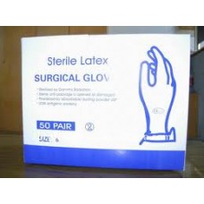 Latex gloves powder-free Sterile size 6.5,SENSIFLEX
