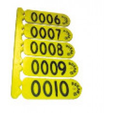 Plastic tags Plastag A - Day-old poultry chick,printed number