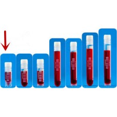 PCR Cryo vial 1.2ml self standing internal closure sterile