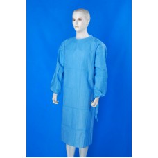 Lab coat non woven x-large/one size,Blue