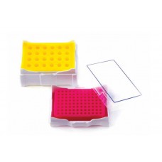 Cryo-aid/IsoFreeze cool-Box 96 PCR tube,strip,plate lower 4C/3.5 Hr,change color 7C,wo gel