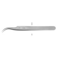 Tweezers #7(curved)inox (magnetic)thick x width 0.17x0.10mm electronic,11cm(Roboz)