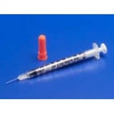 Insulin syringe 0.5ml fixed needle 31g 8mm sterile