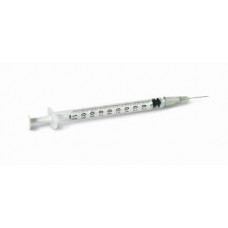 Insulin syringe 1ml detachable needle 28g 12.7mm sterile Medi plus
