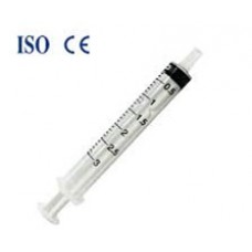 Syringe 3ml w/o needle with Luer lock sterile