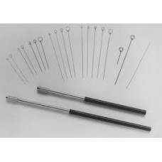 Holder for metal Needles and inoculation Loops,pure Copper,length 220mm