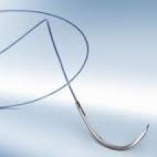 PP(Prolen) 8/0 suture multipass needle 3/8 6.5mm taper point